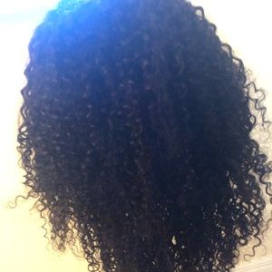 Curly lace front